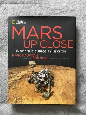 National Geographic Mars Up Close Large Full-colour Hardcover Coffee Table Book